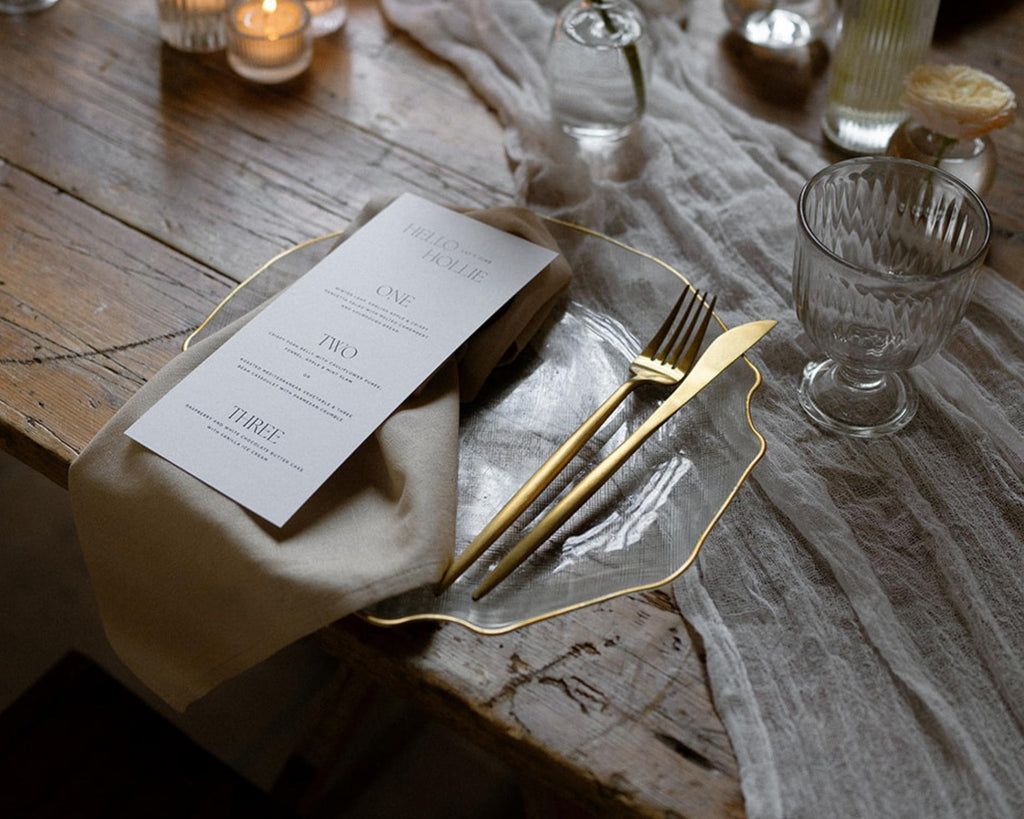 London Gold Stainless Steel Cutlery Sets x16/24 pieces-3